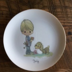 Precious Moments Collectors Plate-July